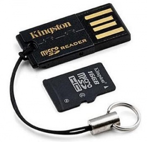16GB ����� ������ Kingston MicroSDHC class2 + ����� MicroSD 