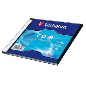 VERBATIM CD-R 80 52x DL SL/200