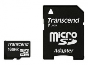 16GB ����� ������ Transcend MicroSDHC Class2