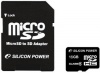 16GB ����� ������ Silicon Power Micro SD�� Class 6 + ������� SD