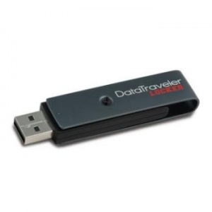 16GB USB-���� ���������� Kingston DT Locker ����� ���������� hardware encryption