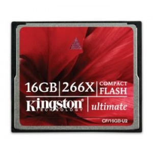 16GB   Compact Flash Ultimate 2 (266X) SLC Kingston