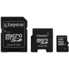 16GB Карта памяти Kingston Transflash (MicroSDHC Class2) + SD/MiniSD адаптеры 16GB Карта памяти Kingston Transflash (MicroSDHC Class2) + SD/MiniSD адаптеры