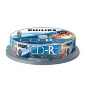 PHILIPS CD-R 80 52x CB/10 Ink Print