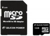 16GB ����� ������ Silicon Power Micro SD�� Class 2 + ������� SD